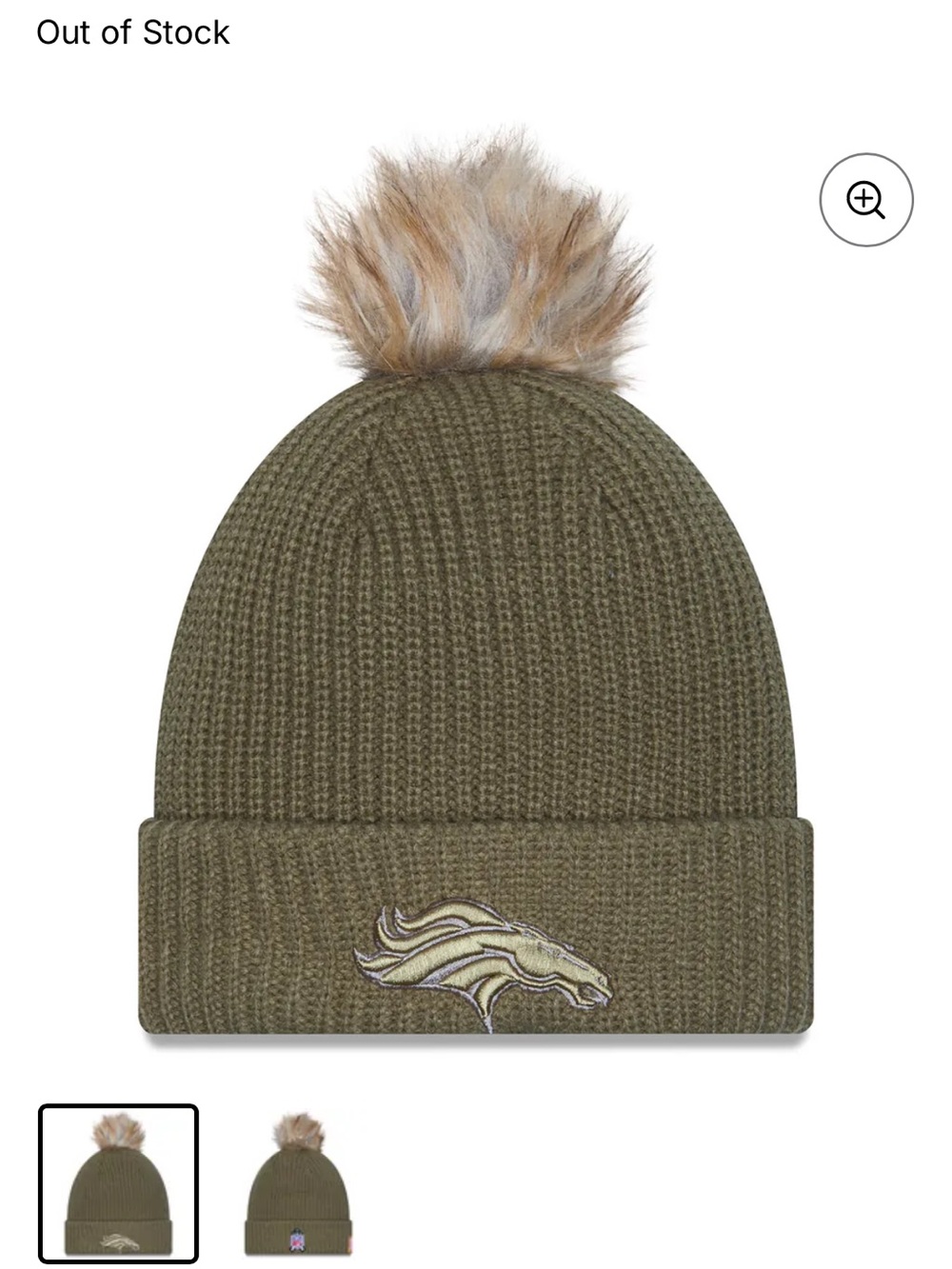 NFL Pom Beanie // NWT Salute to Service